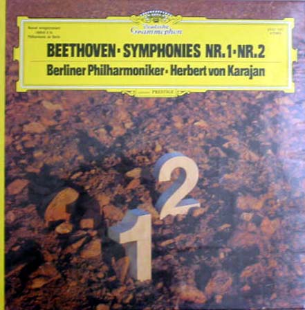 Ludwig van BEETHOVEN Symphonie N 1 - N 2 (Herbert von Karajan)